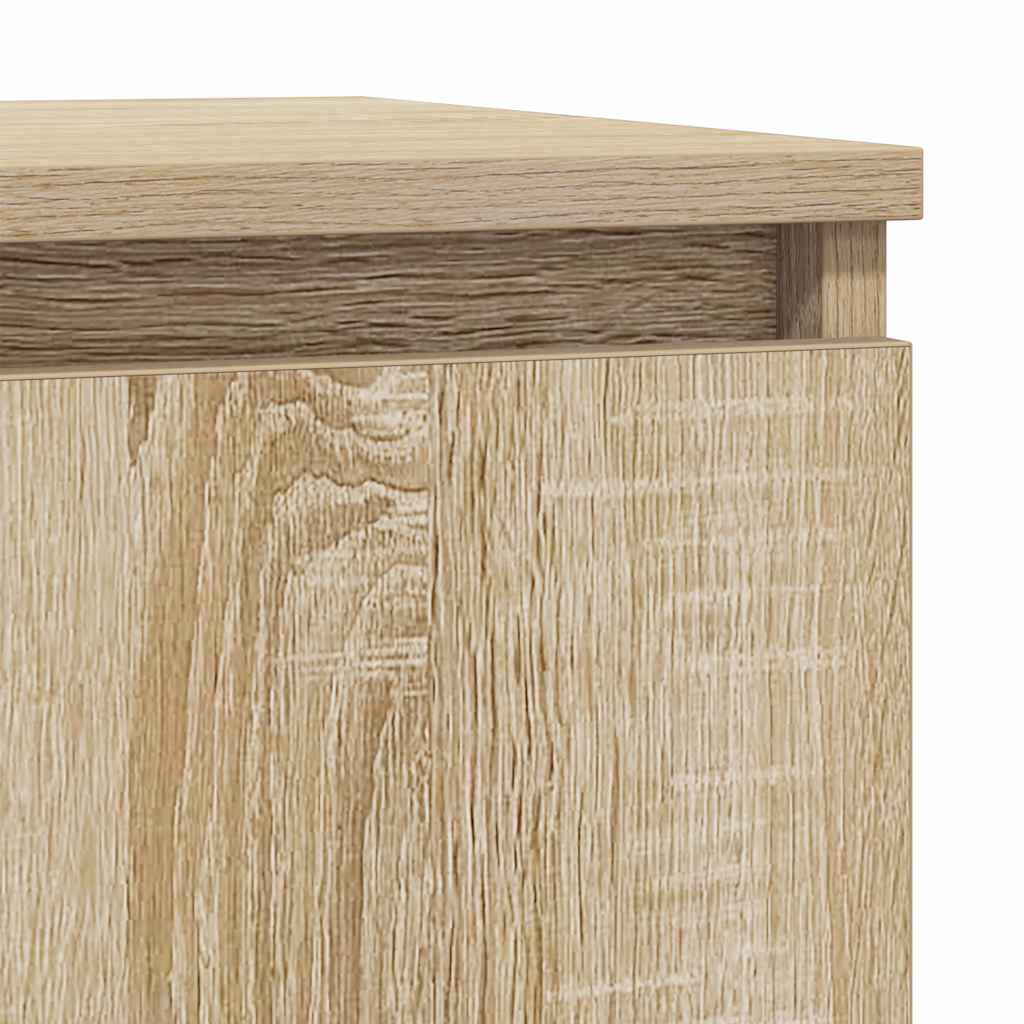 vidaXL Komoda Sonoma Oak 57x34x76 cm Drewno klejone