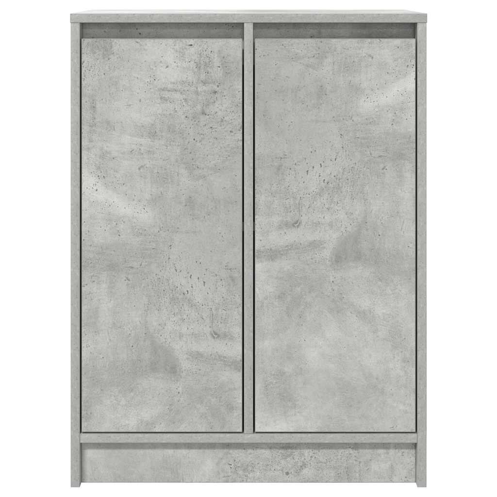 vidaXL Komoda Betonowa Szara 57x34x76 cm Drewno klejone