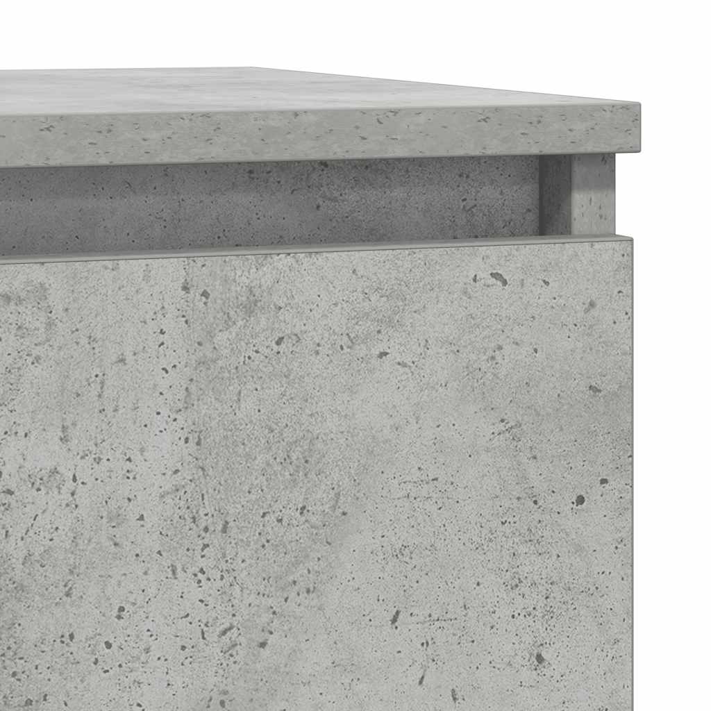 vidaXL Komoda Betonowa Szara 57x34x76 cm Drewno klejone