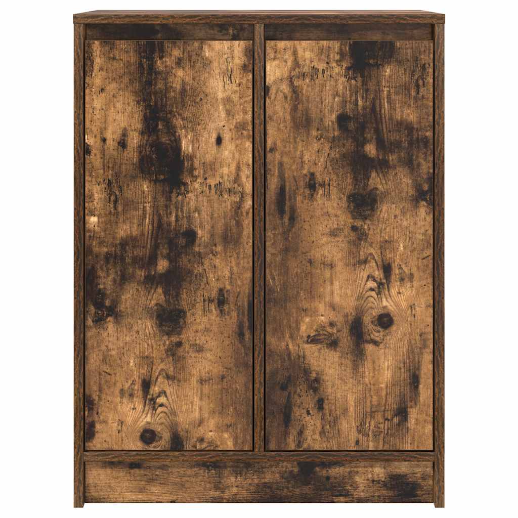 vidaXL Komoda Dąb wędzony 57x34x76 cm Drewno klejone