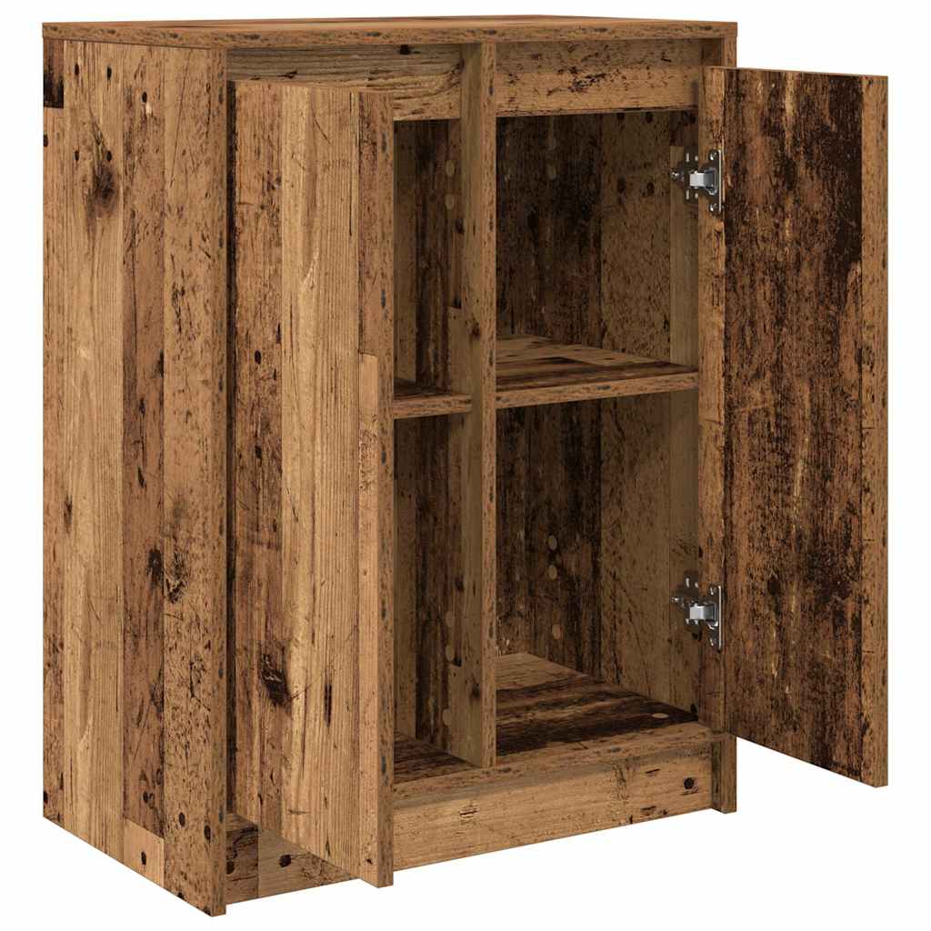 vidaXL Komoda Stare drewno 57x34x76 cm Drewno klejone