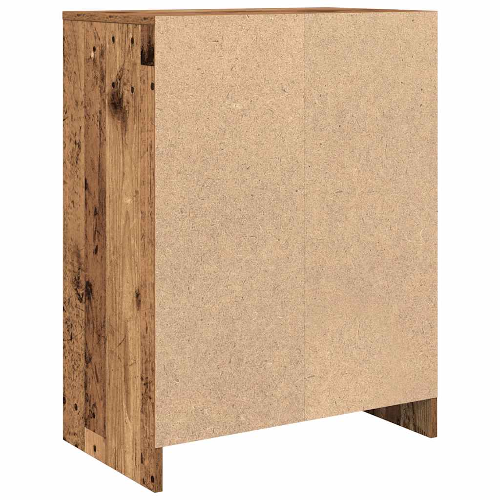 vidaXL Komoda Stare drewno 57x34x76 cm Drewno klejone