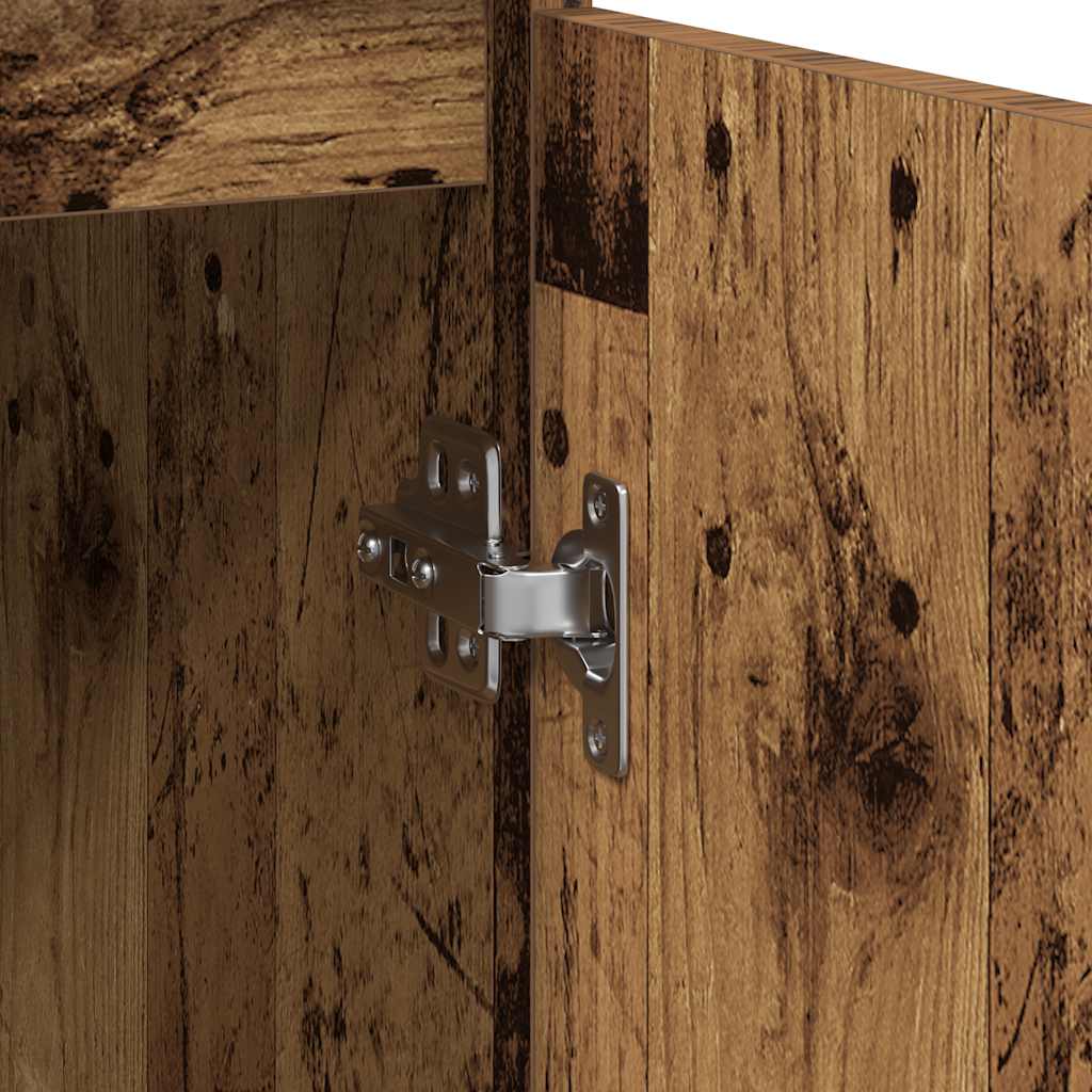 vidaXL Komoda Stare drewno 57x34x76 cm Drewno klejone