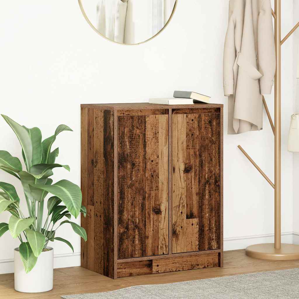 vidaXL Komoda Stare drewno 57x34x76 cm Drewno klejone
