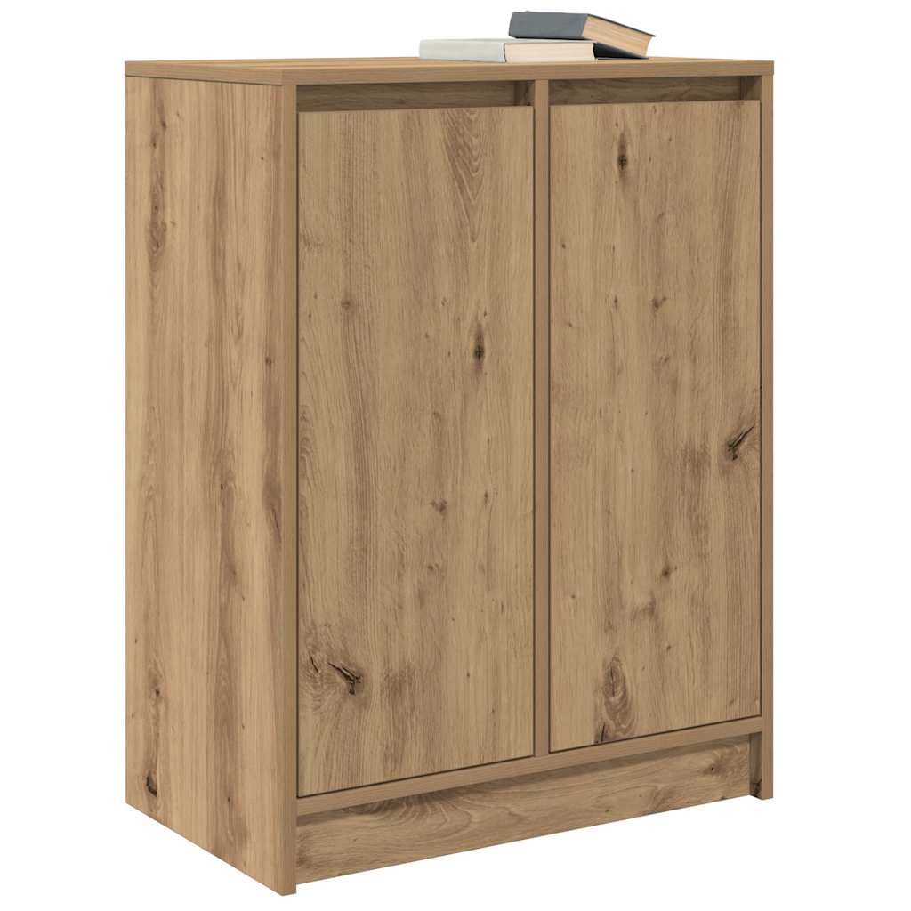 vidaXL Komoda Artisan Oak 57x34x76 cm Drewno klejone