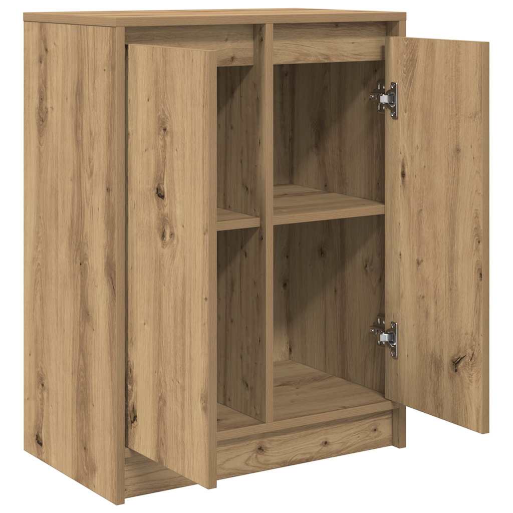 vidaXL Komoda Artisan Oak 57x34x76 cm Drewno klejone