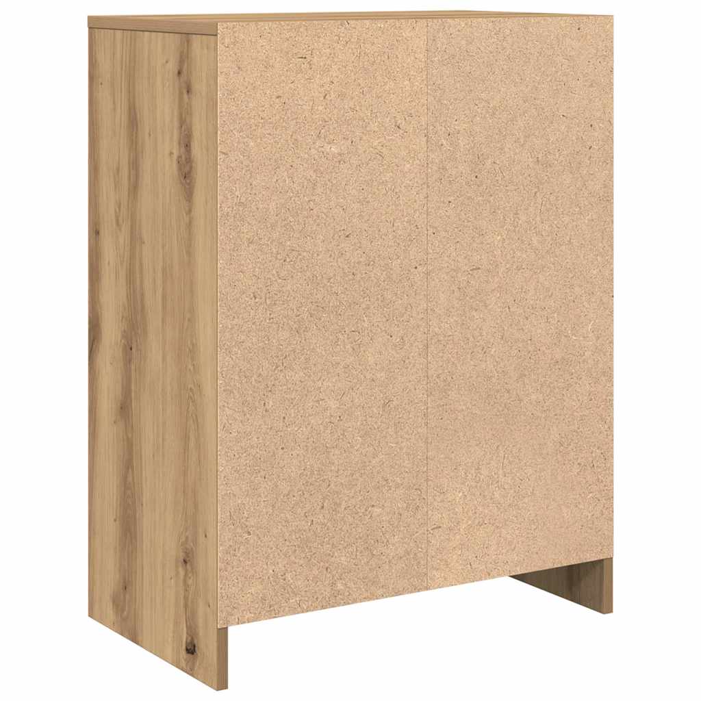vidaXL Komoda Artisan Oak 57x34x76 cm Drewno klejone