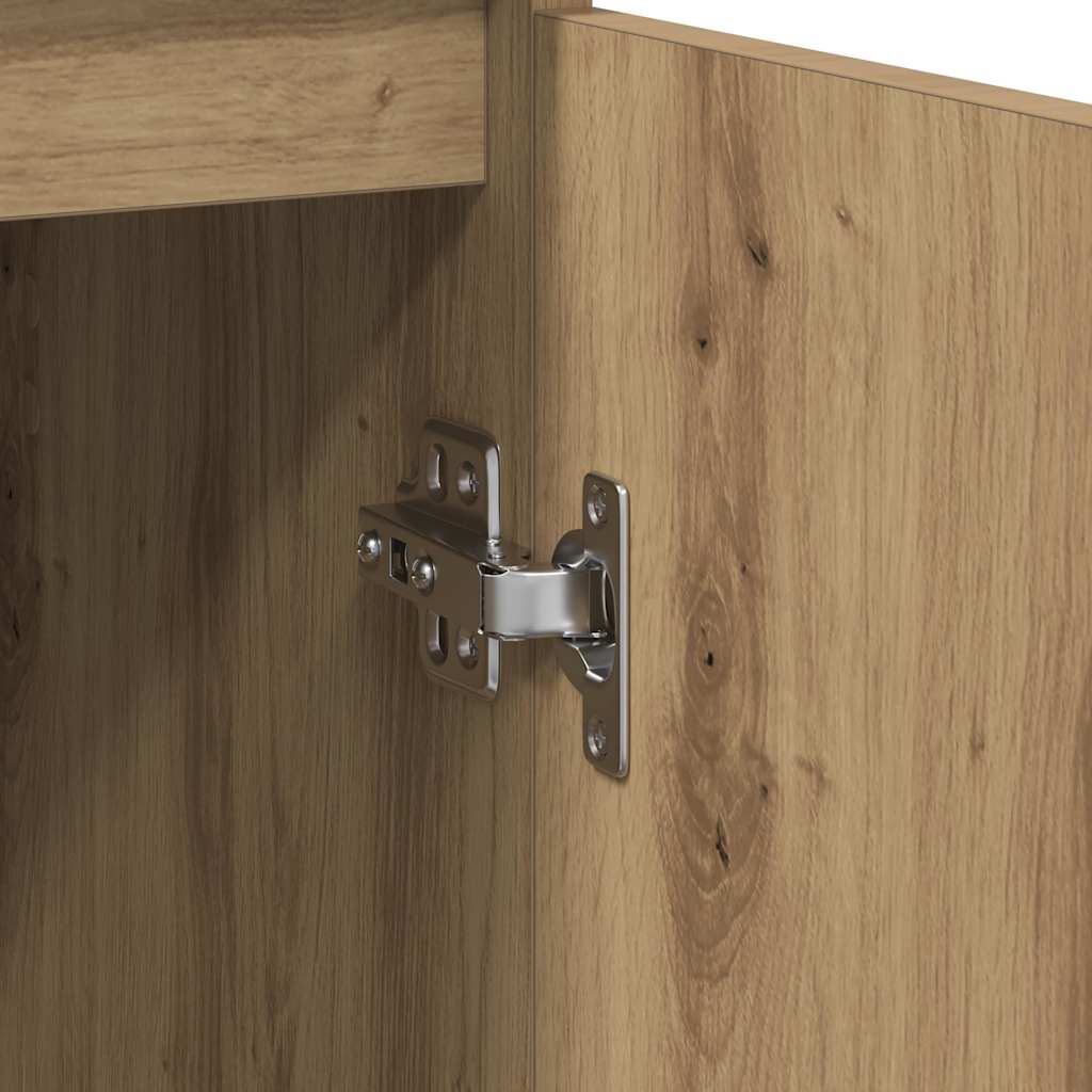 vidaXL Komoda Artisan Oak 57x34x76 cm Drewno klejone
