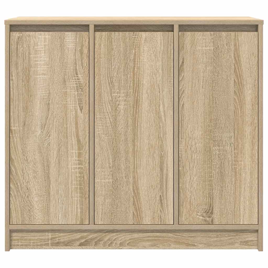 vidaXL Komoda Sonoma Oak 85x34x76 cm Drewno klejone