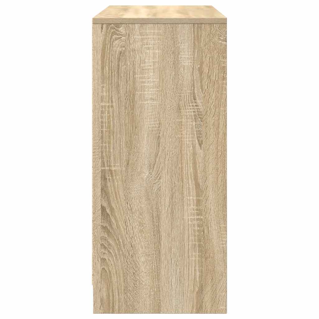 vidaXL Komoda Sonoma Oak 85x34x76 cm Drewno klejone