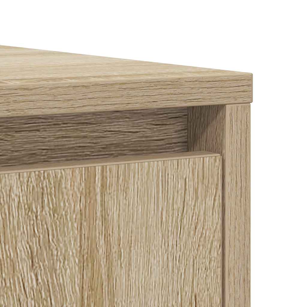 vidaXL Komoda Sonoma Oak 85x34x76 cm Drewno klejone