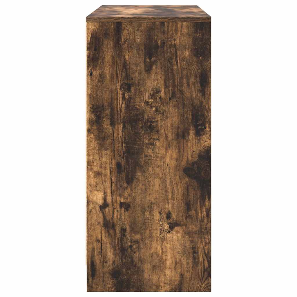 vidaXL Komoda Dąb wędzony 85x34x76 cm Drewno klejone