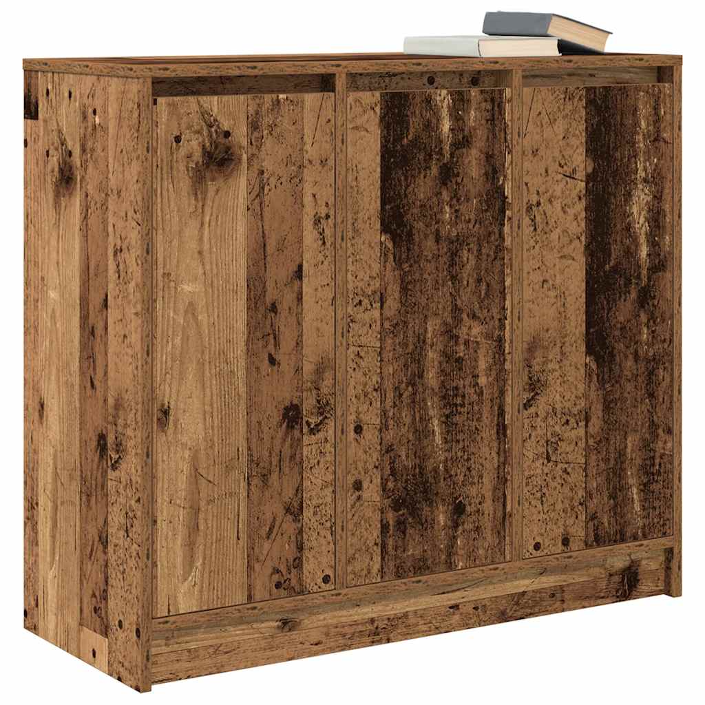 vidaXL Komoda Stare drewno 85x34x76 cm Drewno klejone
