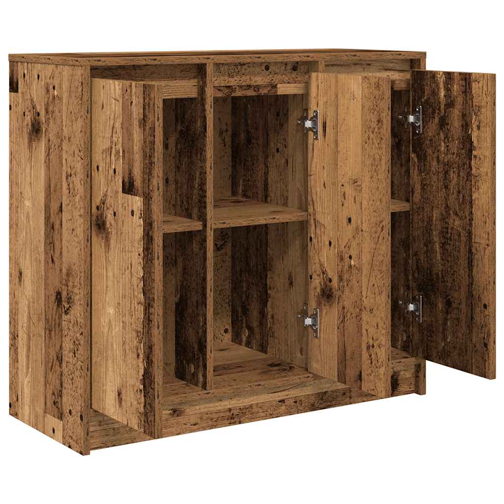 vidaXL Komoda Stare drewno 85x34x76 cm Drewno klejone