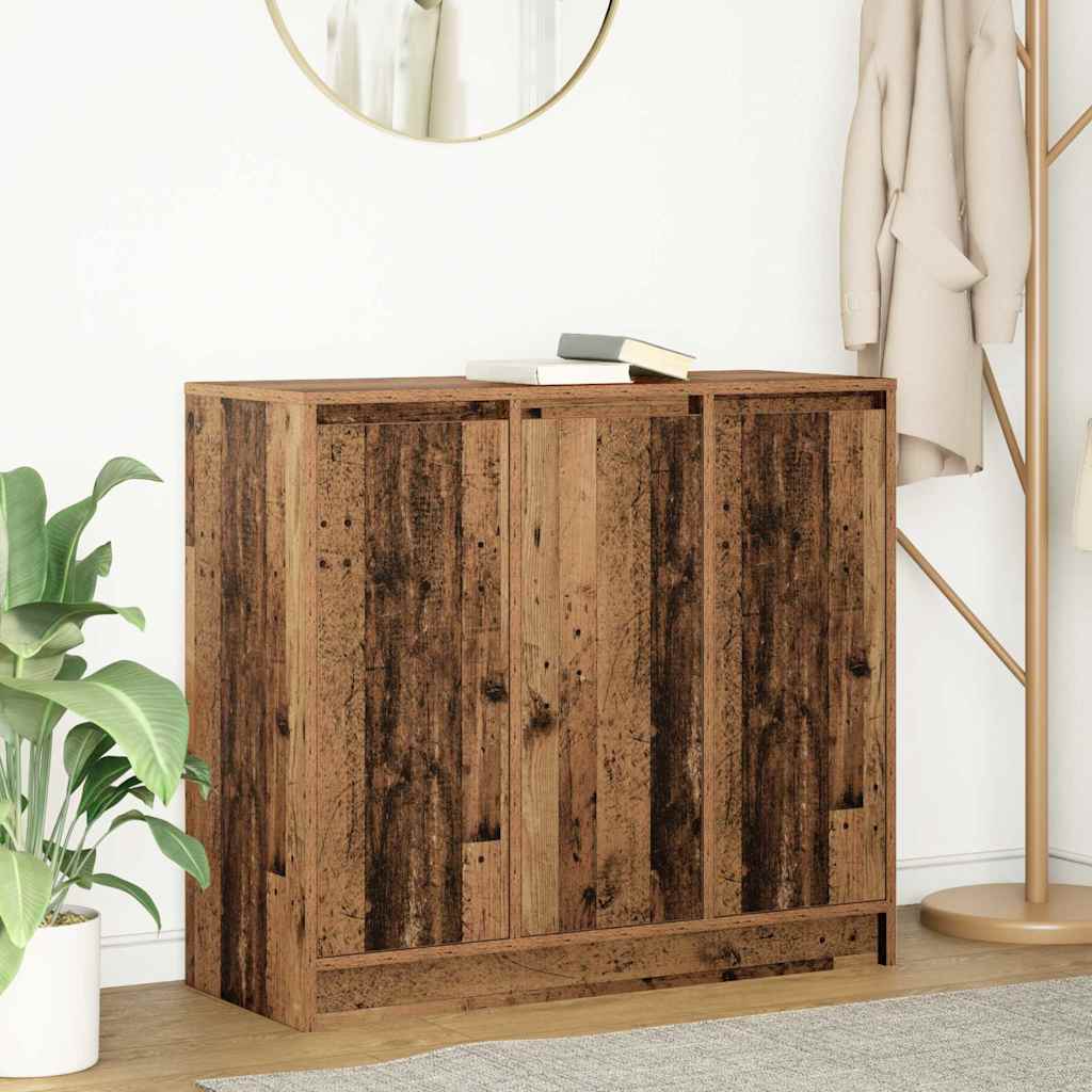 vidaXL Komoda Stare drewno 85x34x76 cm Drewno klejone