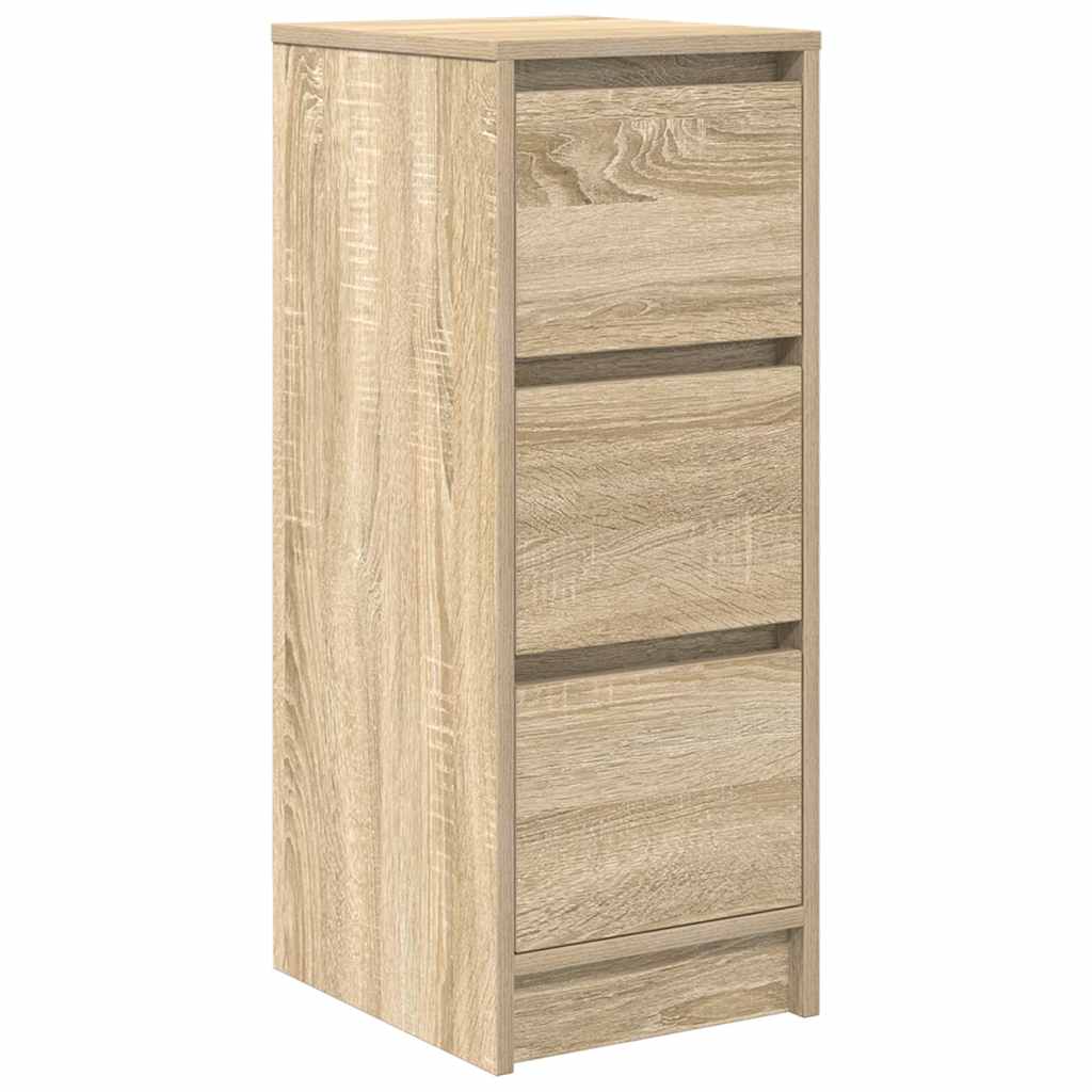 vidaXL Komoda Sonoma Oak 29,5x34x76 cm Drewno klejone