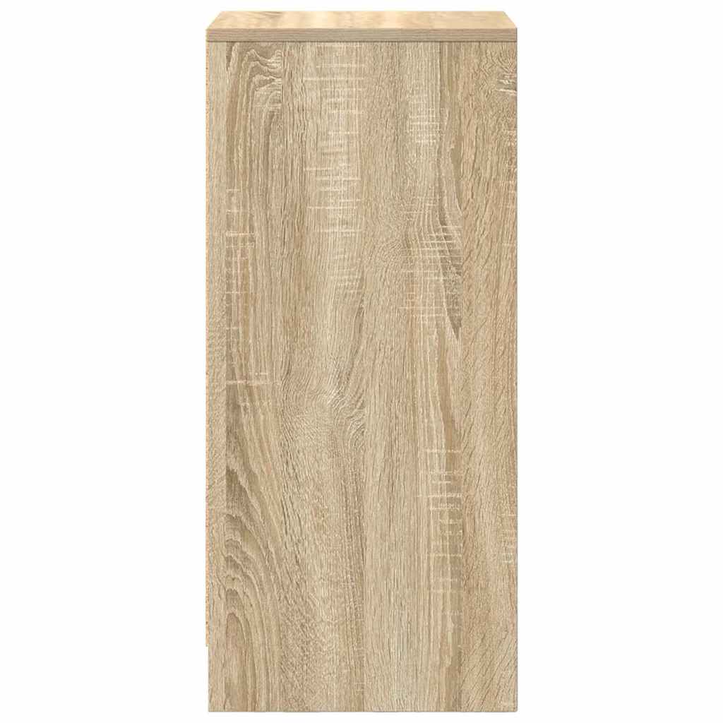 vidaXL Komoda Sonoma Oak 29,5x34x76 cm Drewno klejone