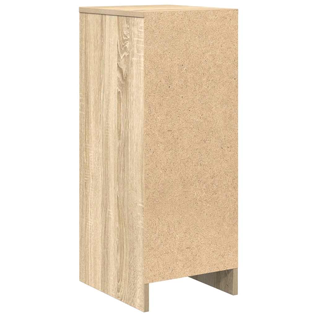 vidaXL Komoda Sonoma Oak 29,5x34x76 cm Drewno klejone