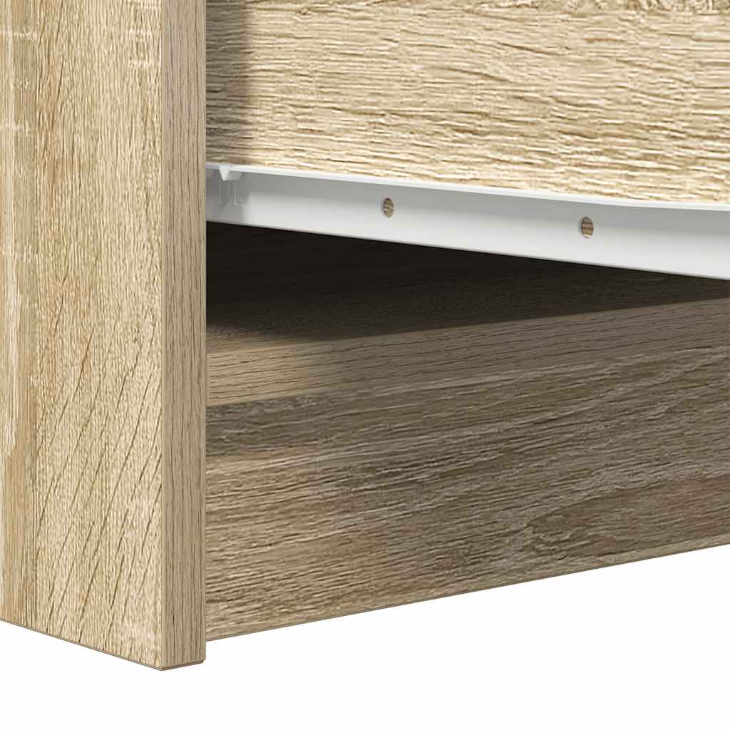 vidaXL Komoda Sonoma Oak 29,5x34x76 cm Drewno klejone
