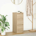 vidaXL Komoda Sonoma Oak 29,5x34x76 cm Drewno klejone