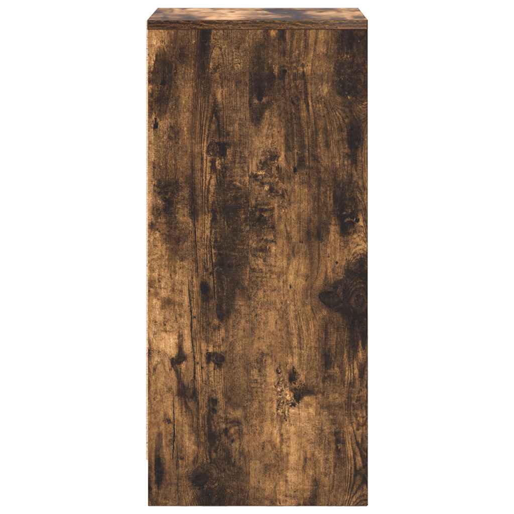 vidaXL Komoda Dąb wędzony 29,5x34x76 cm Drewno klejone