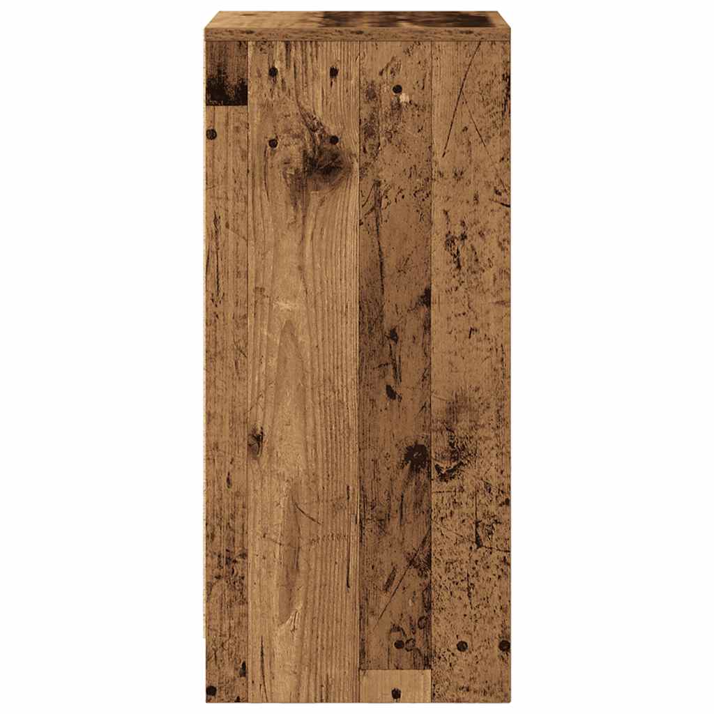 vidaXL Komoda Stare drewno 29,5x34x76 cm Drewno klejone