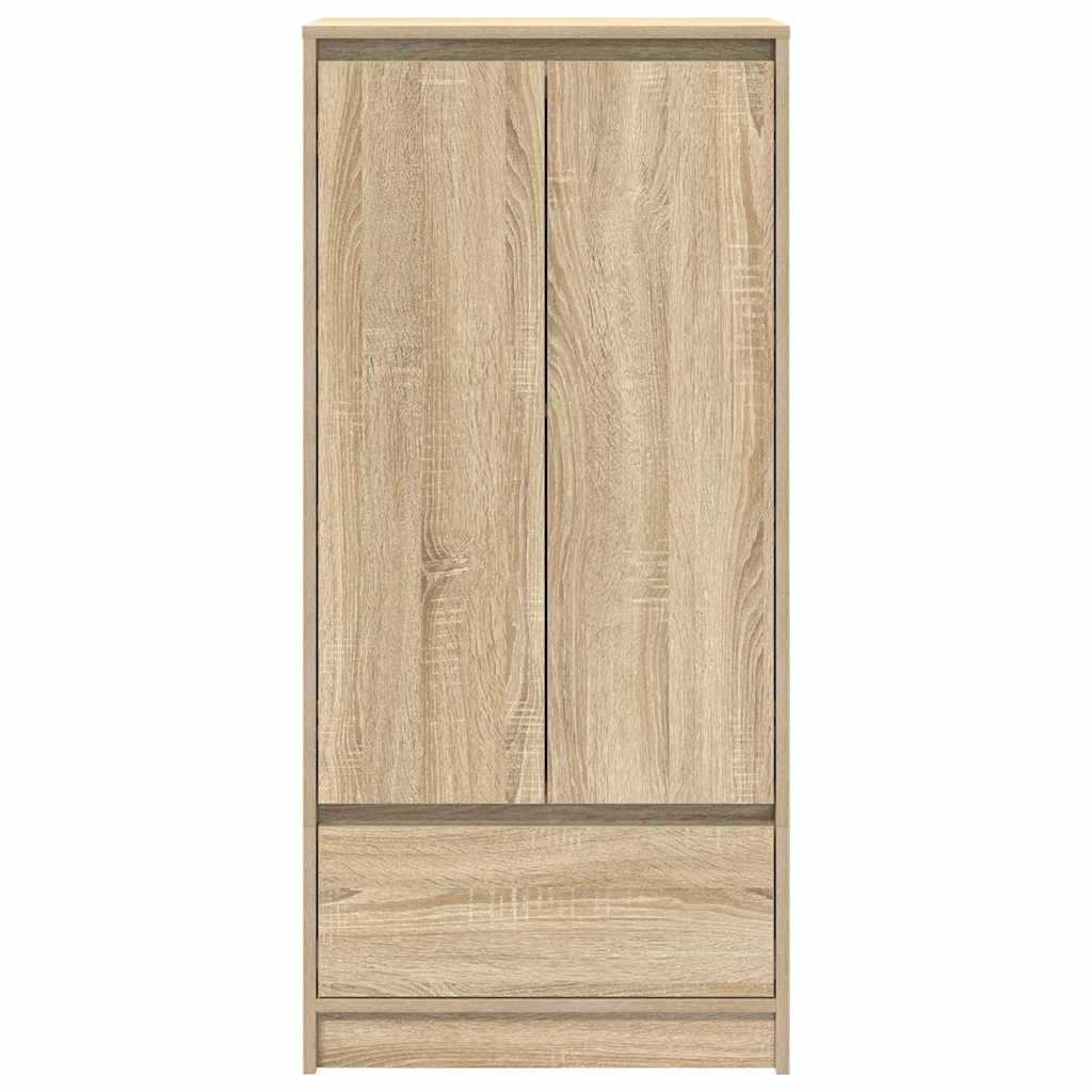 vidaXL Szafka z szufladą Dąb Sonoma 55,5x34x119,5 cm Drewno klejone