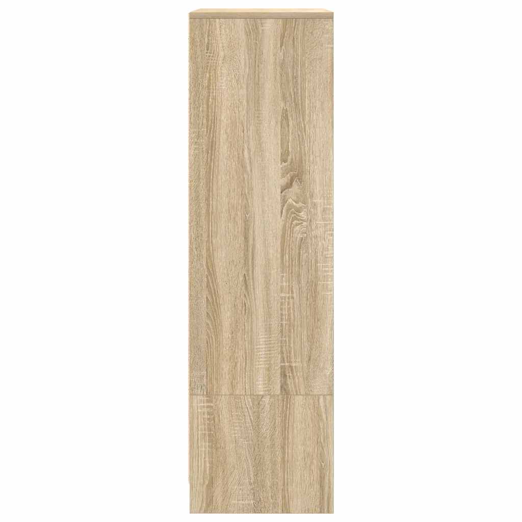 vidaXL Szafka z szufladą Dąb Sonoma 55,5x34x119,5 cm Drewno klejone