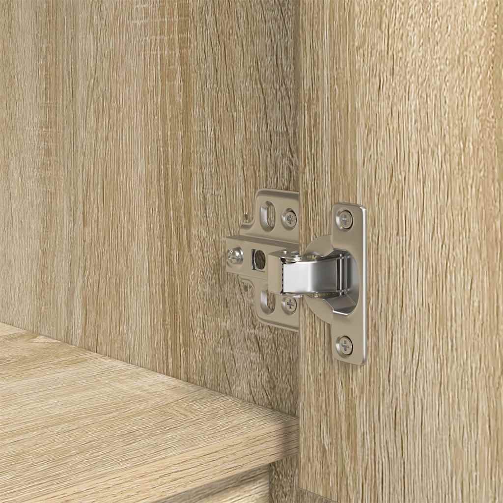 vidaXL Szafka z szufladą Dąb Sonoma 55,5x34x119,5 cm Drewno klejone