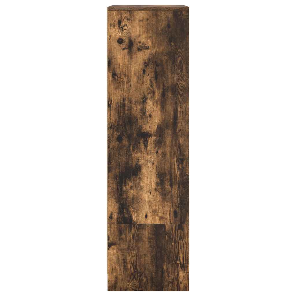 vidaXL Szafka z szufladą Dąb wędzony 55,5x34x119,5 cm Drewno klejone