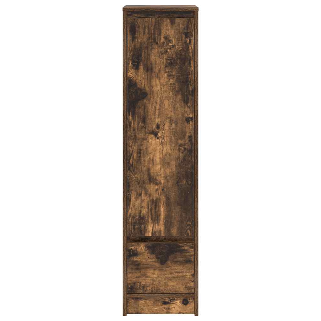 vidaXL Komoda z drewna klejonego dąb wędzony 29,5x34x119,5 cm
