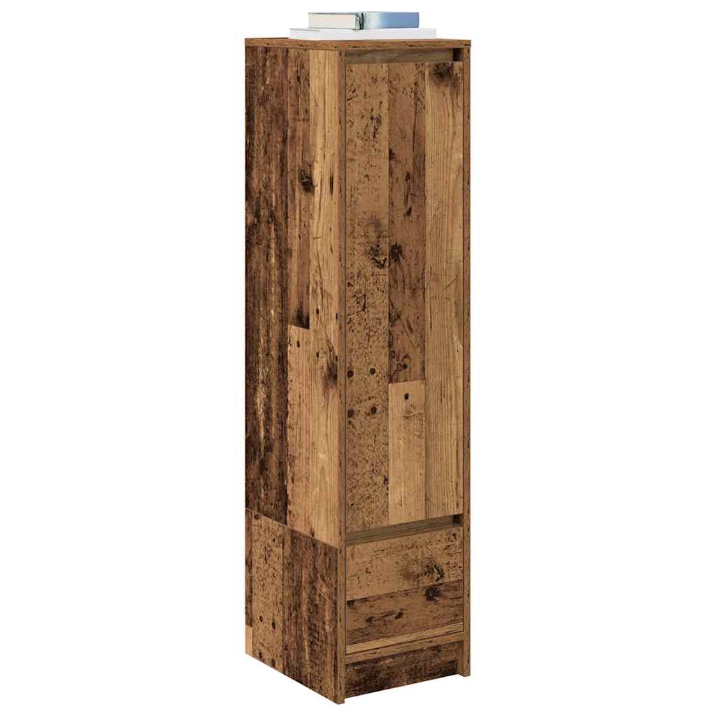 vidaXL Komoda Stare drewno 29,5x34x119,5 cm Drewno klejone