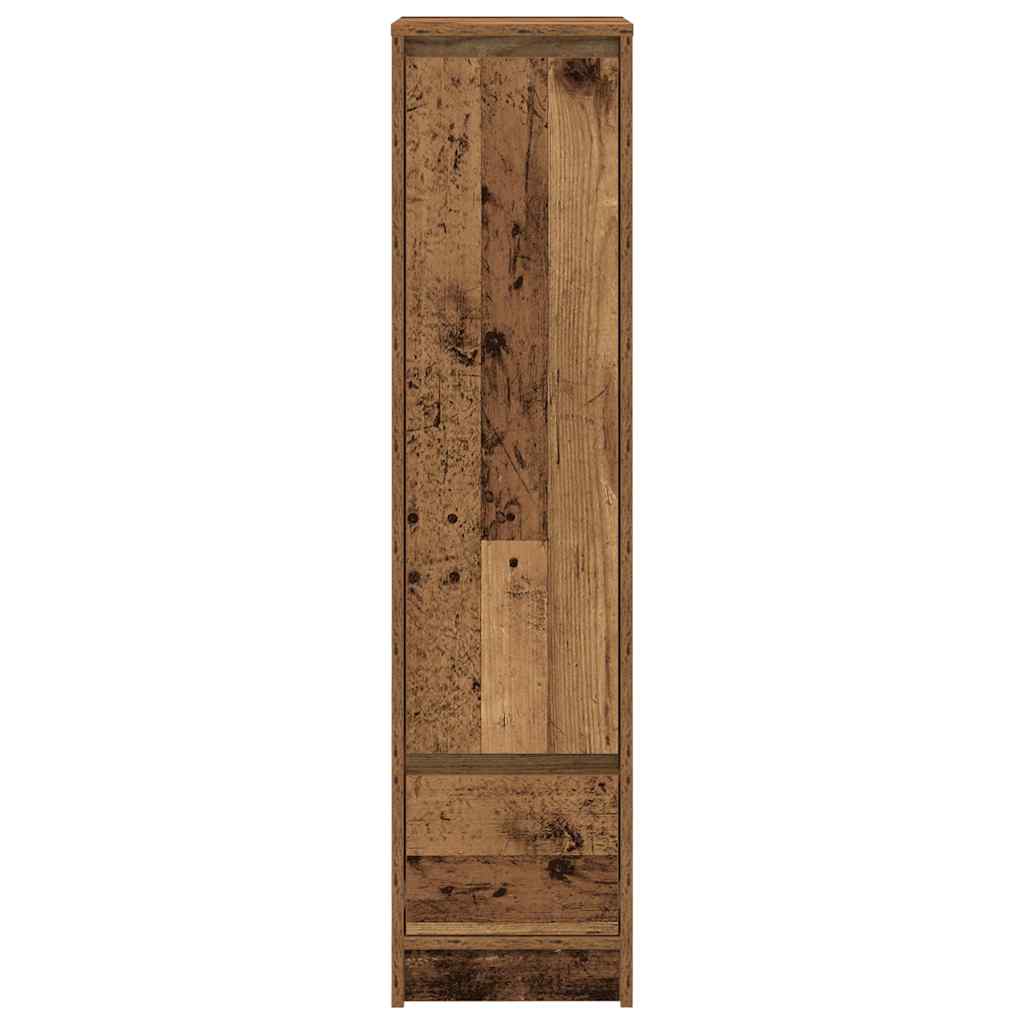 vidaXL Komoda Stare drewno 29,5x34x119,5 cm Drewno klejone