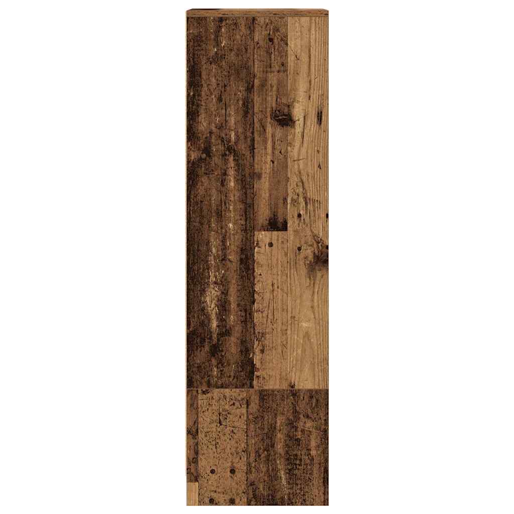 vidaXL Komoda Stare drewno 29,5x34x119,5 cm Drewno klejone