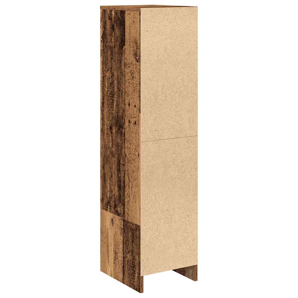 vidaXL Komoda Stare drewno 29,5x34x119,5 cm Drewno klejone