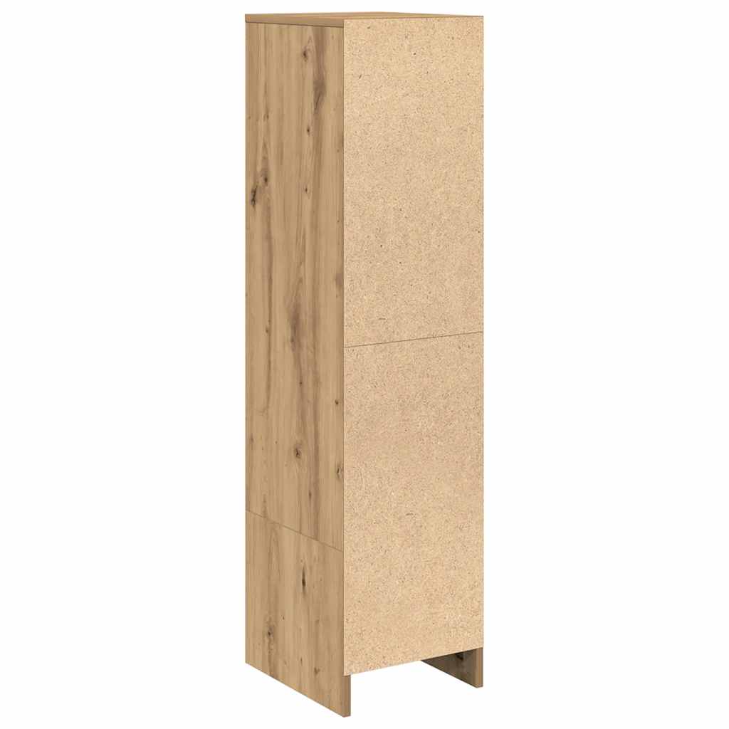 vidaXL Komoda Artisan Oak 29,5x34x119,5 cm Drewno klejone