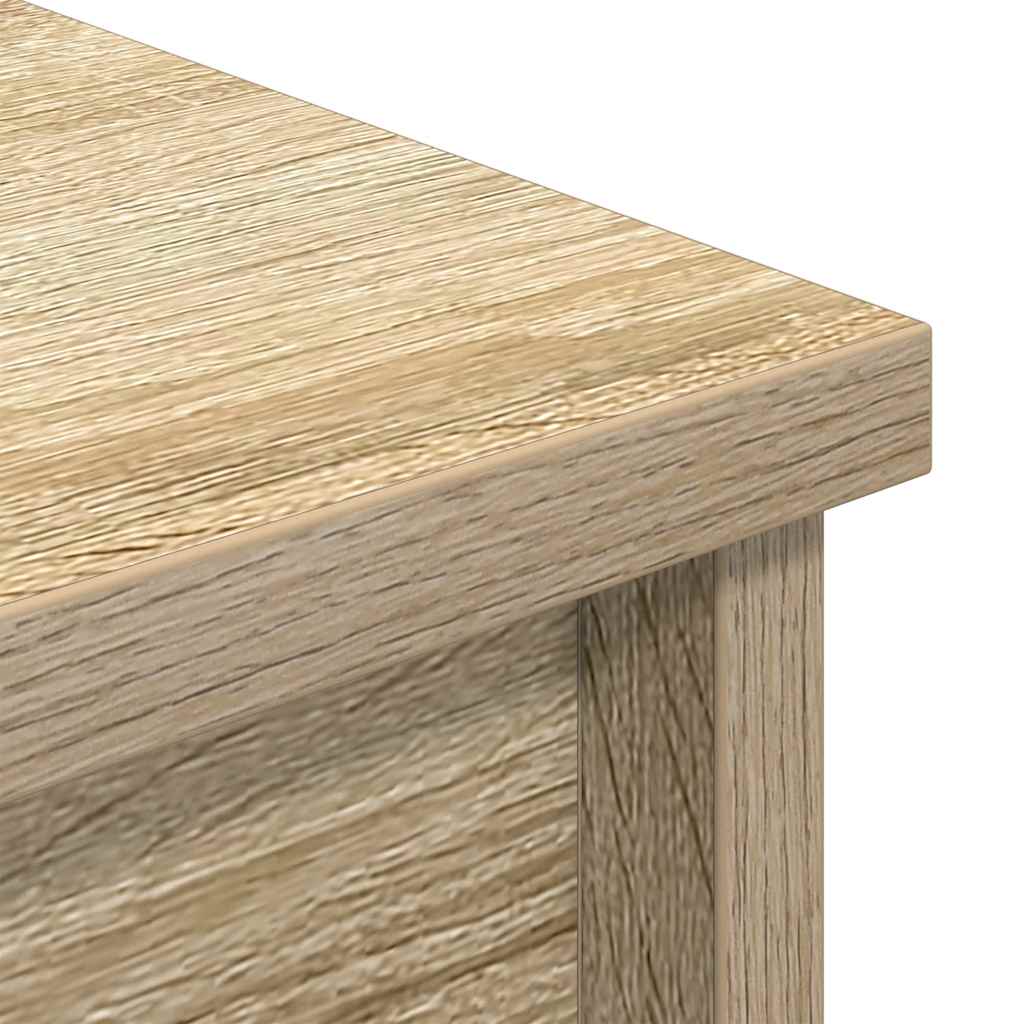 vidaXL Komoda Sonoma Oak 37,5x35x180 cm Drewno klejone