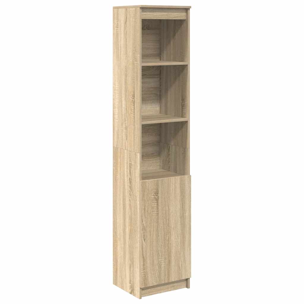 vidaXL Komoda Sonoma Oak 37,5x35x180 cm Drewno klejone