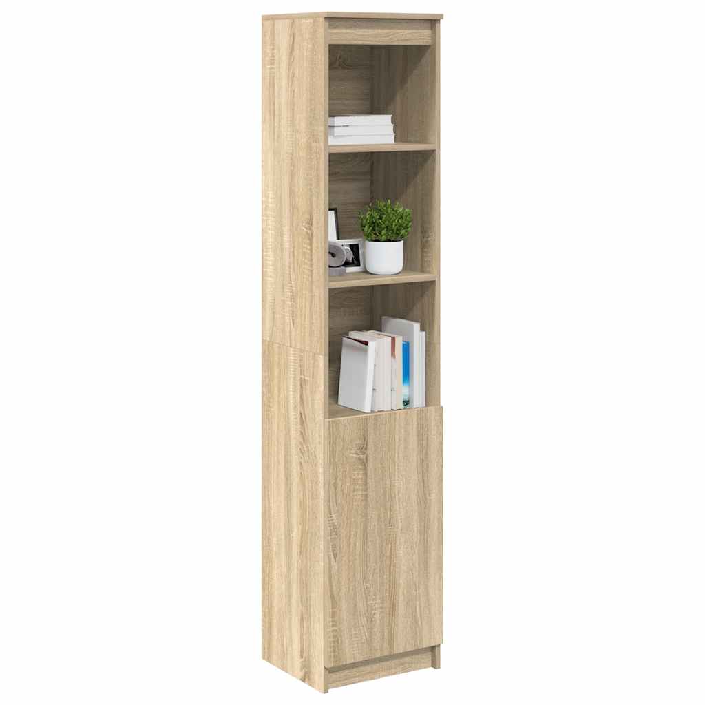 vidaXL Komoda Sonoma Oak 37,5x35x180 cm Drewno klejone