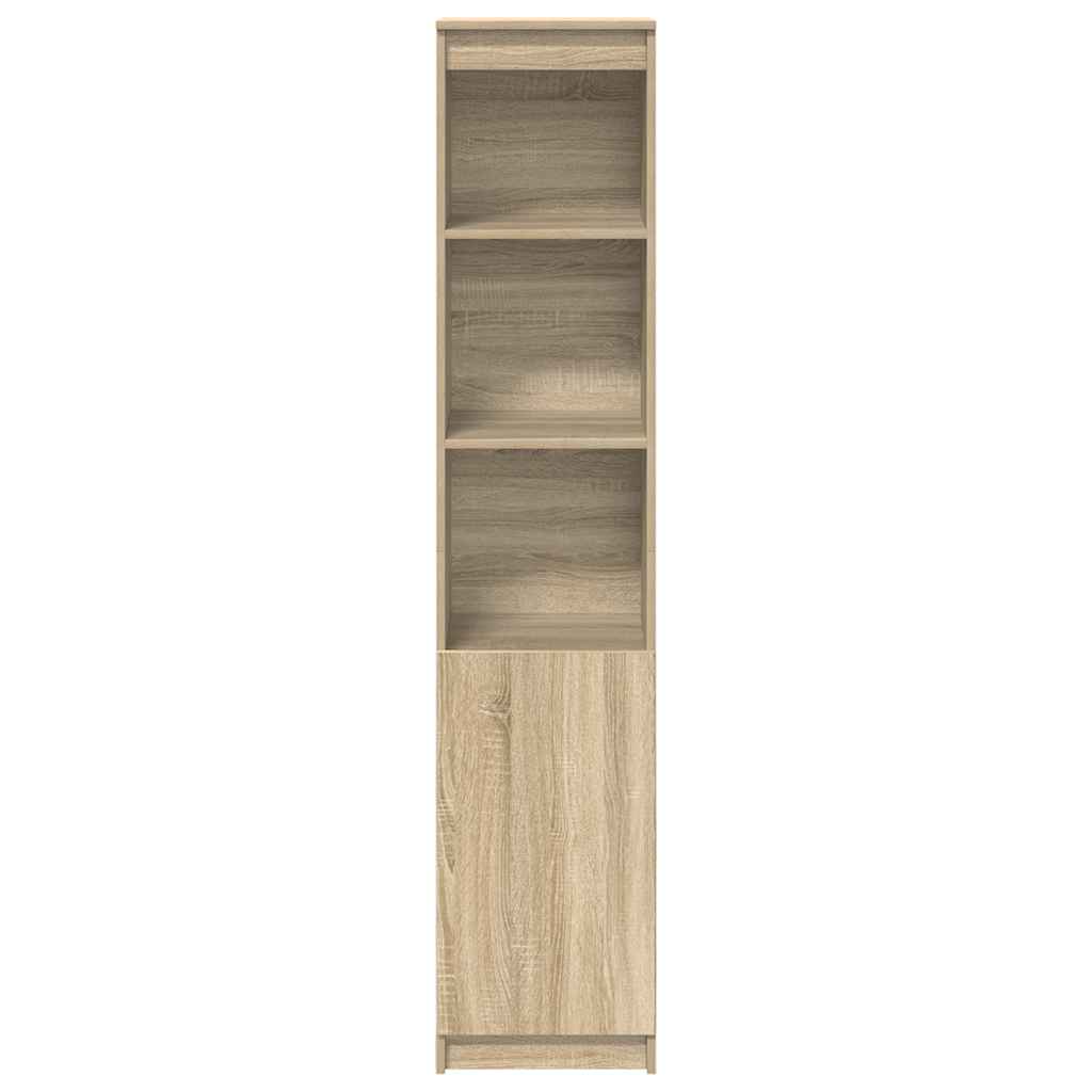 vidaXL Komoda Sonoma Oak 37,5x35x180 cm Drewno klejone