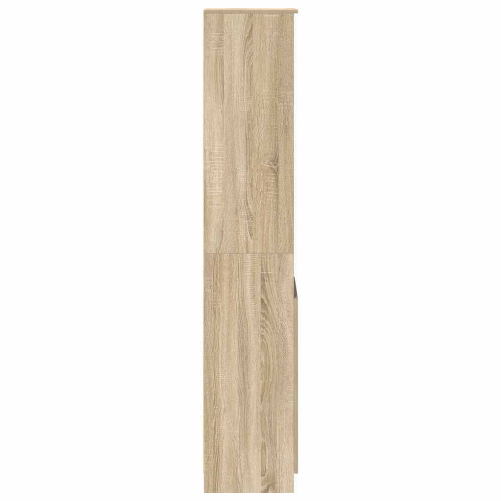 vidaXL Komoda Sonoma Oak 37,5x35x180 cm Drewno klejone