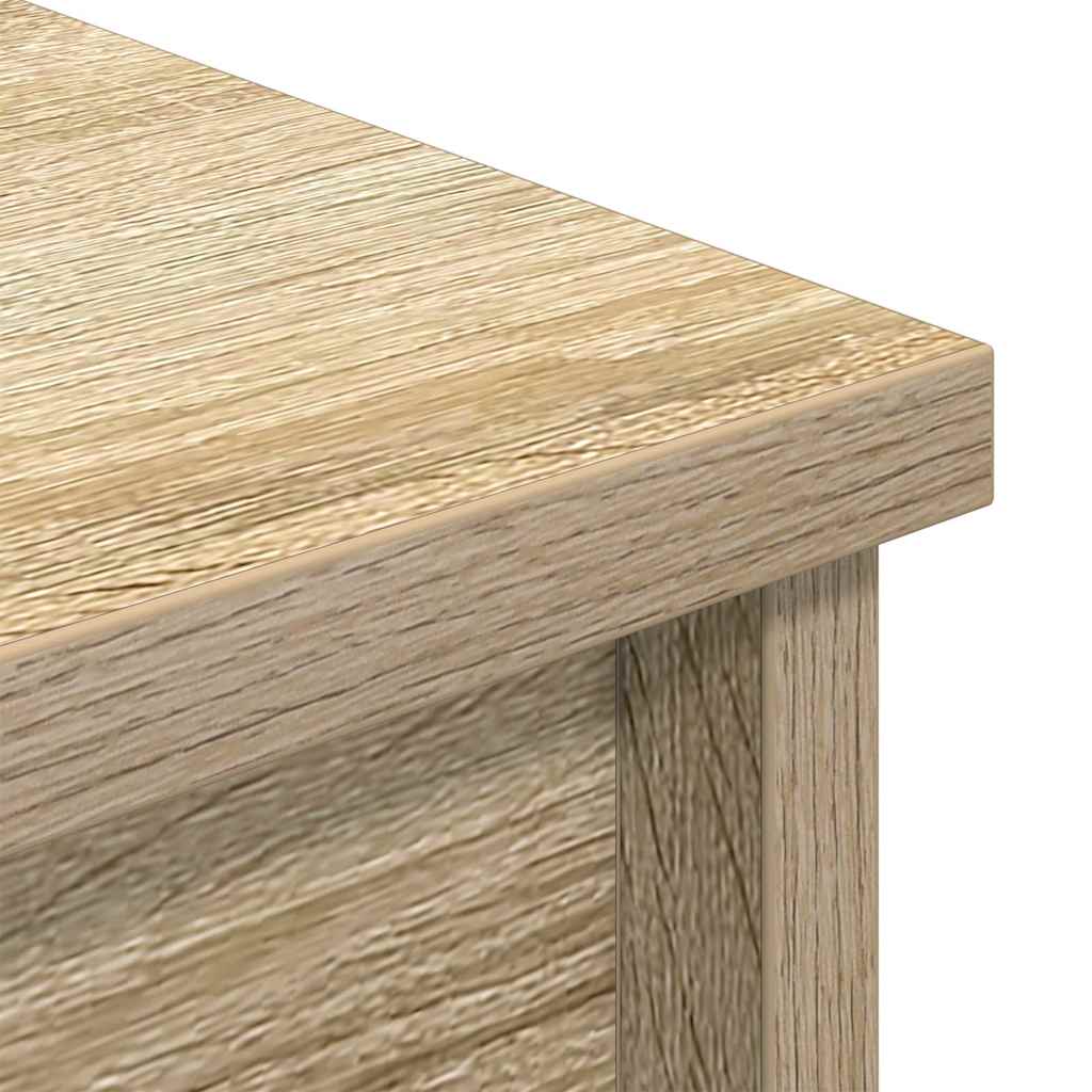 vidaXL Komoda Sonoma Oak 37,5x35x180 cm Drewno klejone