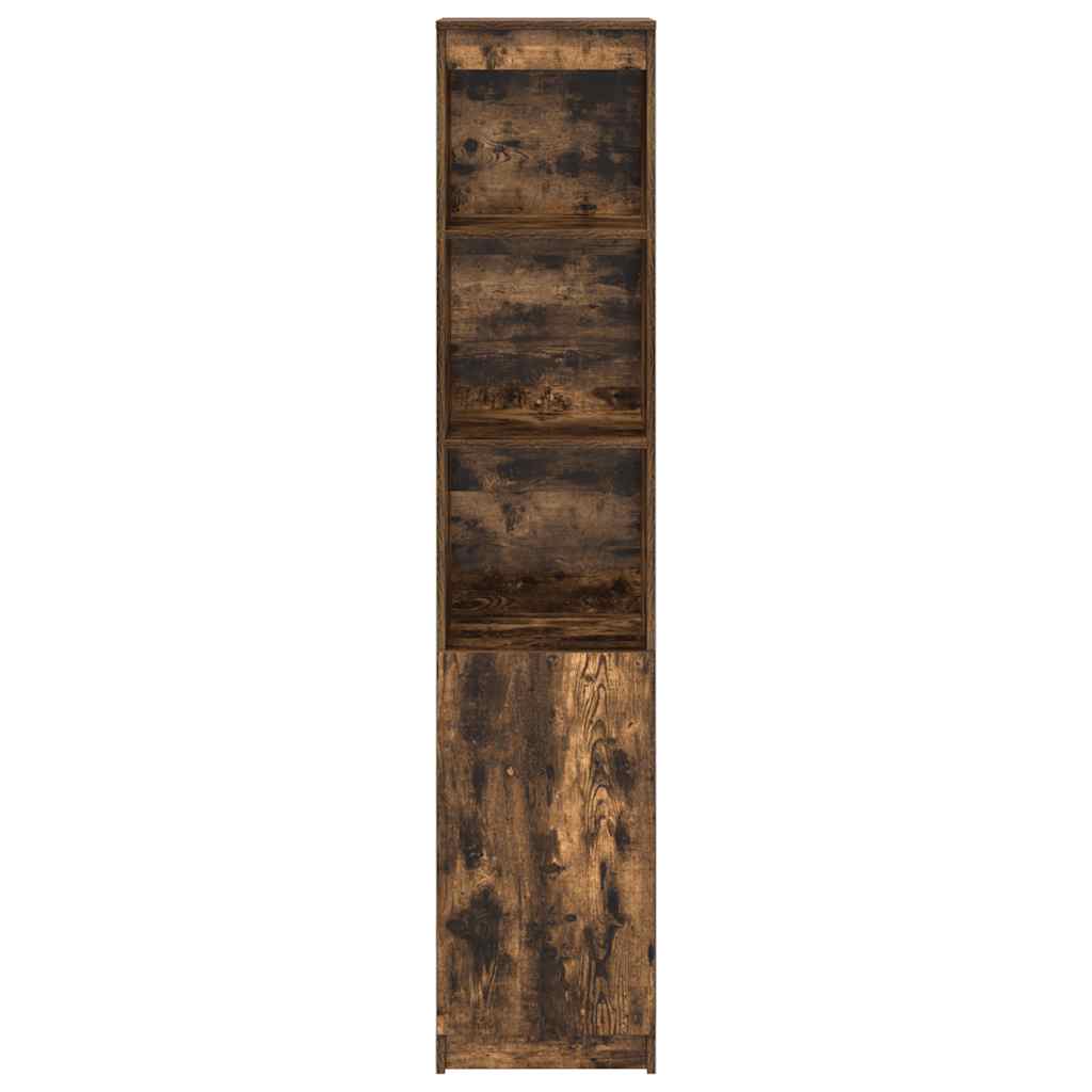 vidaXL Komoda z drewna klejonego dąb wędzony 37,5x35x180 cm