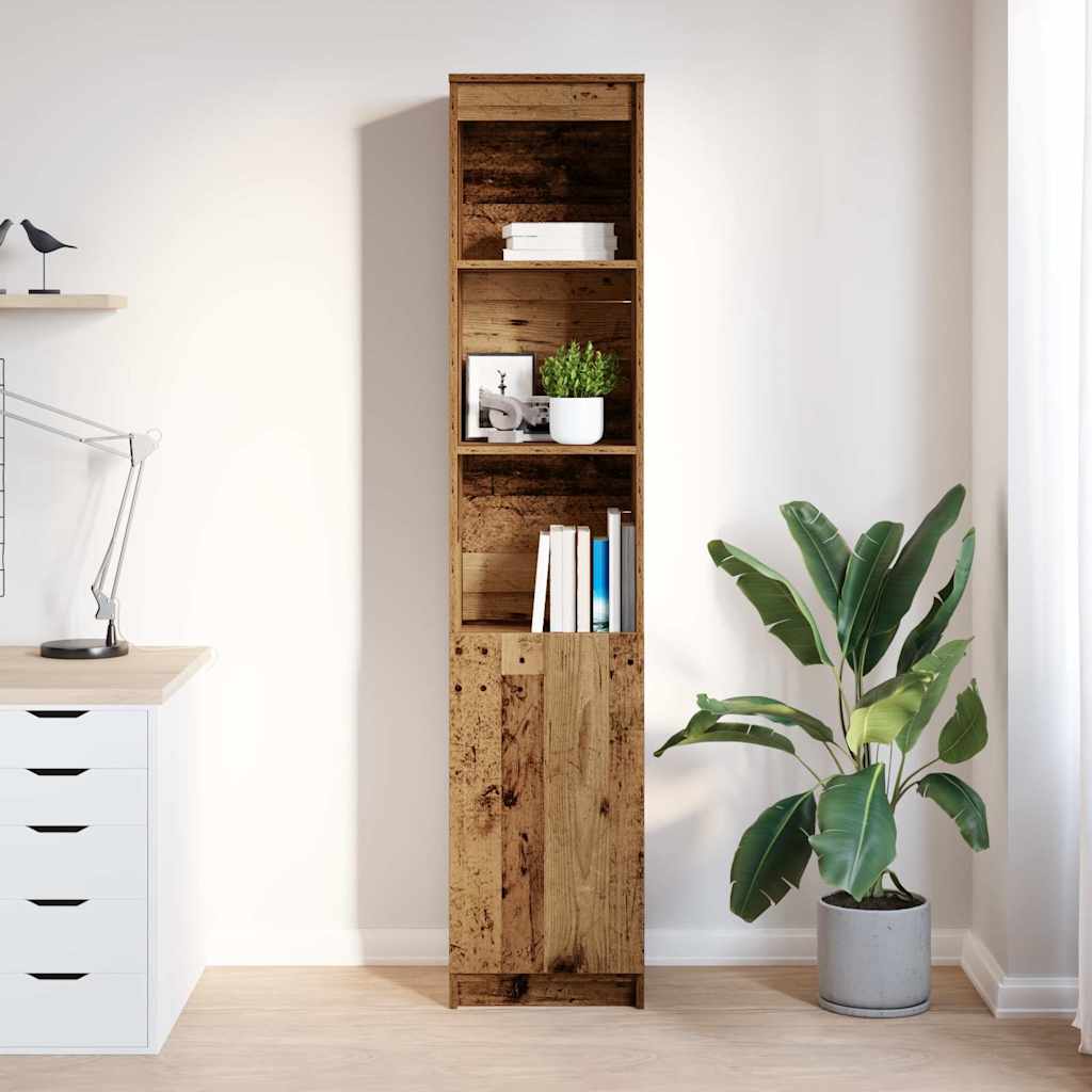 vidaXL Komoda Stara Drewno 37,5x35x180 cm Drewno klejone