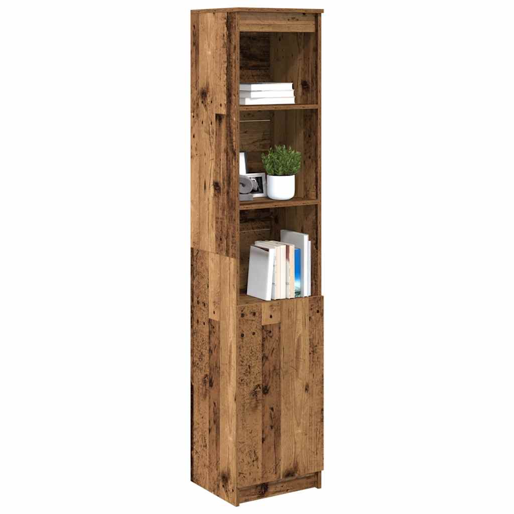 vidaXL Komoda Stara Drewno 37,5x35x180 cm Drewno klejone