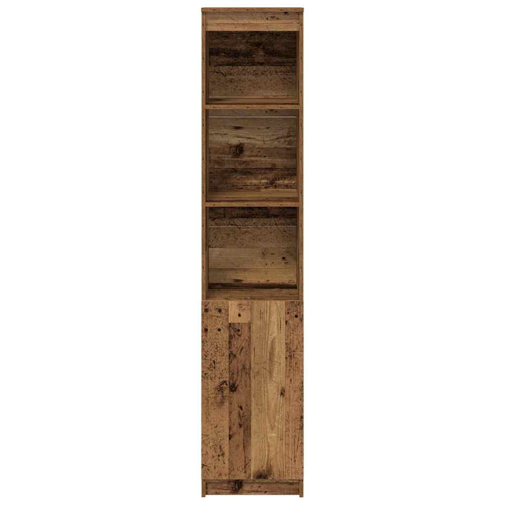 vidaXL Komoda Stara Drewno 37,5x35x180 cm Drewno klejone