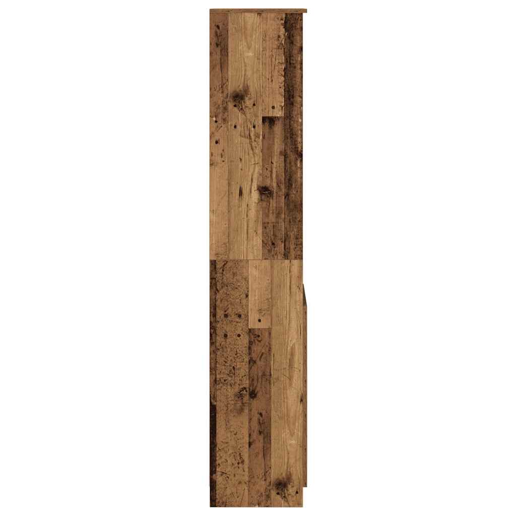 vidaXL Komoda Stara Drewno 37,5x35x180 cm Drewno klejone