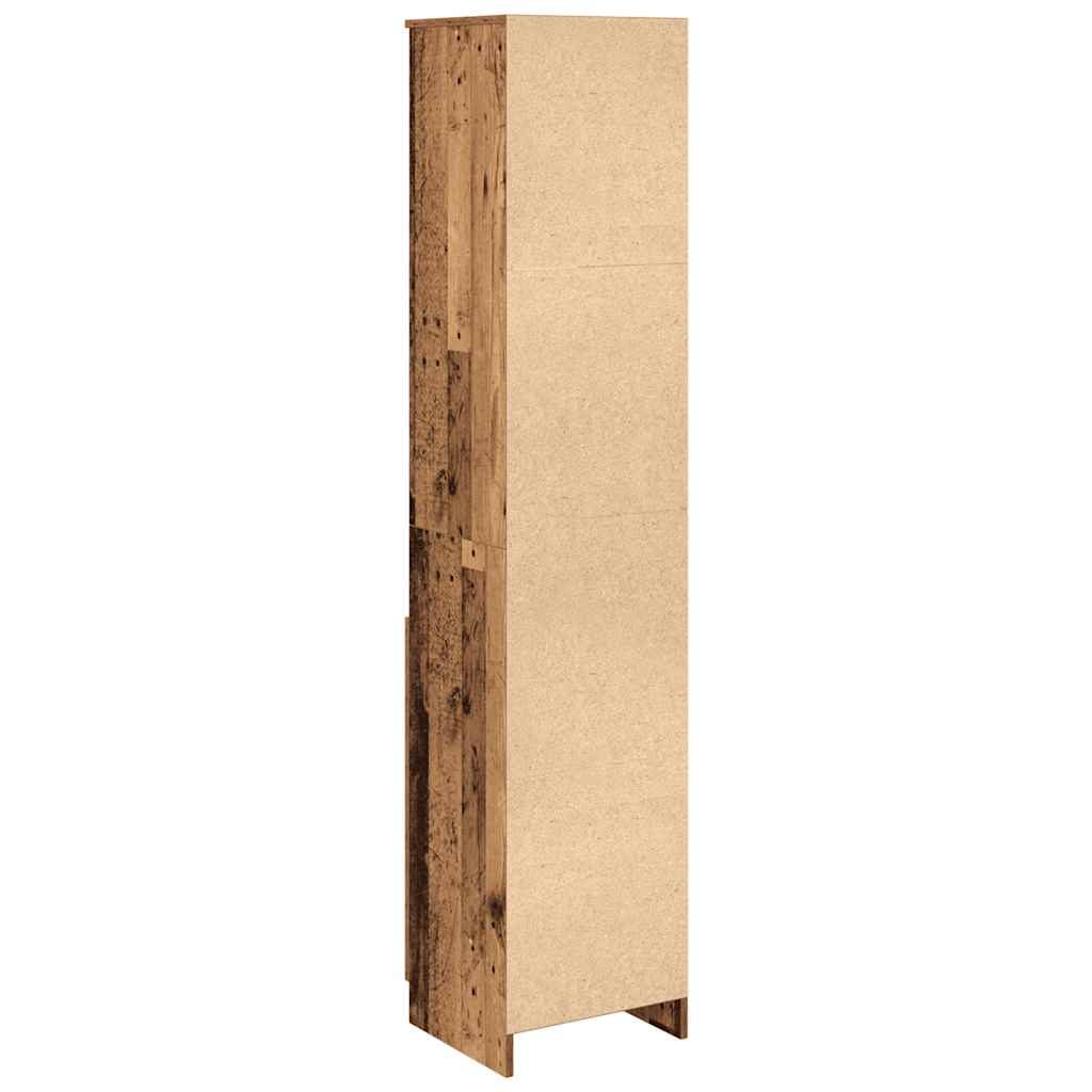vidaXL Komoda Stara Drewno 37,5x35x180 cm Drewno klejone