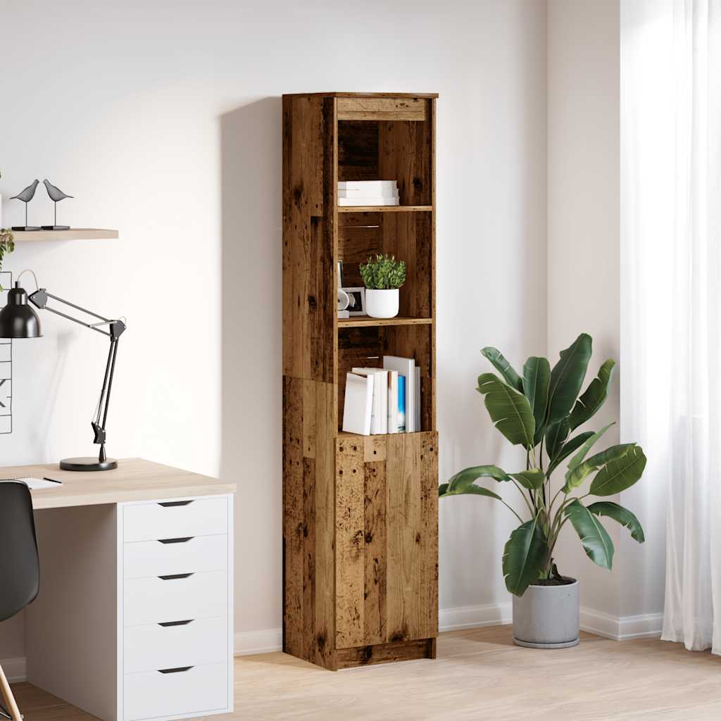 vidaXL Komoda Stara Drewno 37,5x35x180 cm Drewno klejone