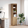 vidaXL Komoda Artisan Dąb 37,5x35x180 cm Drewno klejone